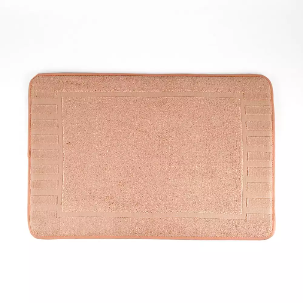 Tapete De Bano Expressions Memory 65X45Cm Rosado Algodon Md1Respr