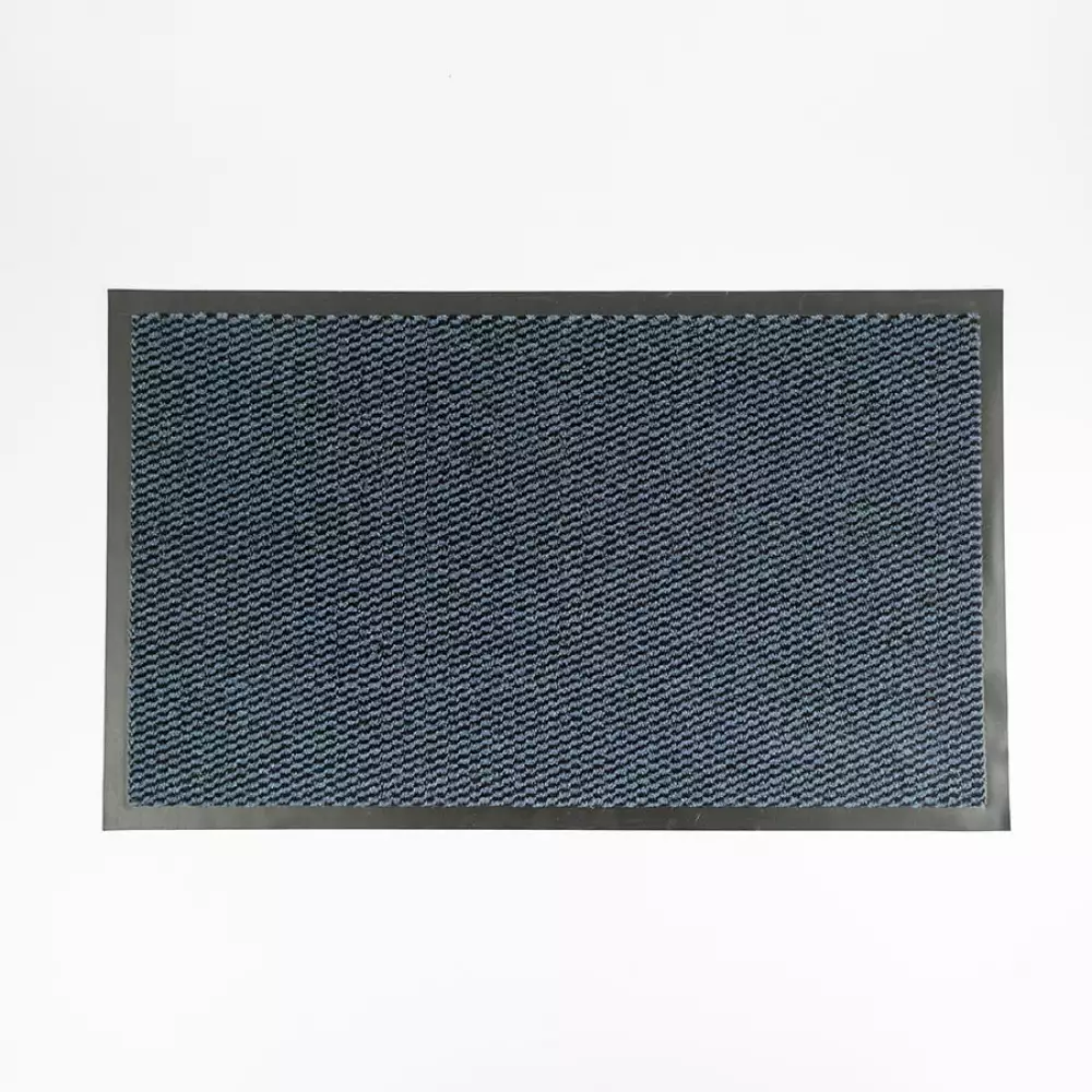 Tapete Dib Entrada Odense 75X45Cm Azul 70% Nylon 30% Pvc Fod04