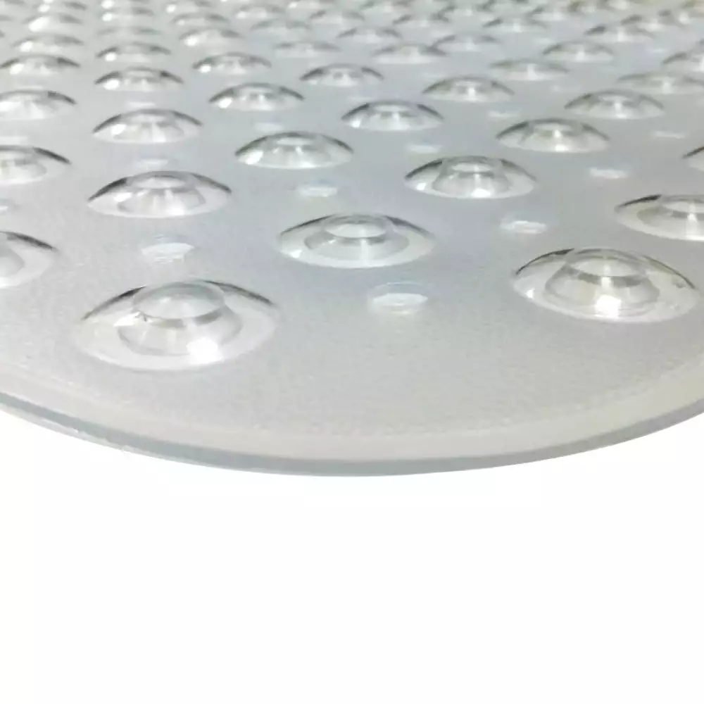 Tapete Expressions Antideslizante 3D Cu 53X53Cm Transparente Pvc