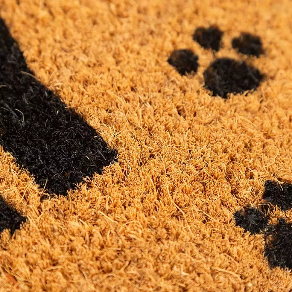 Tapete Expressions Antideslizante Gato 60X40Cm Cafe Coco Fw An