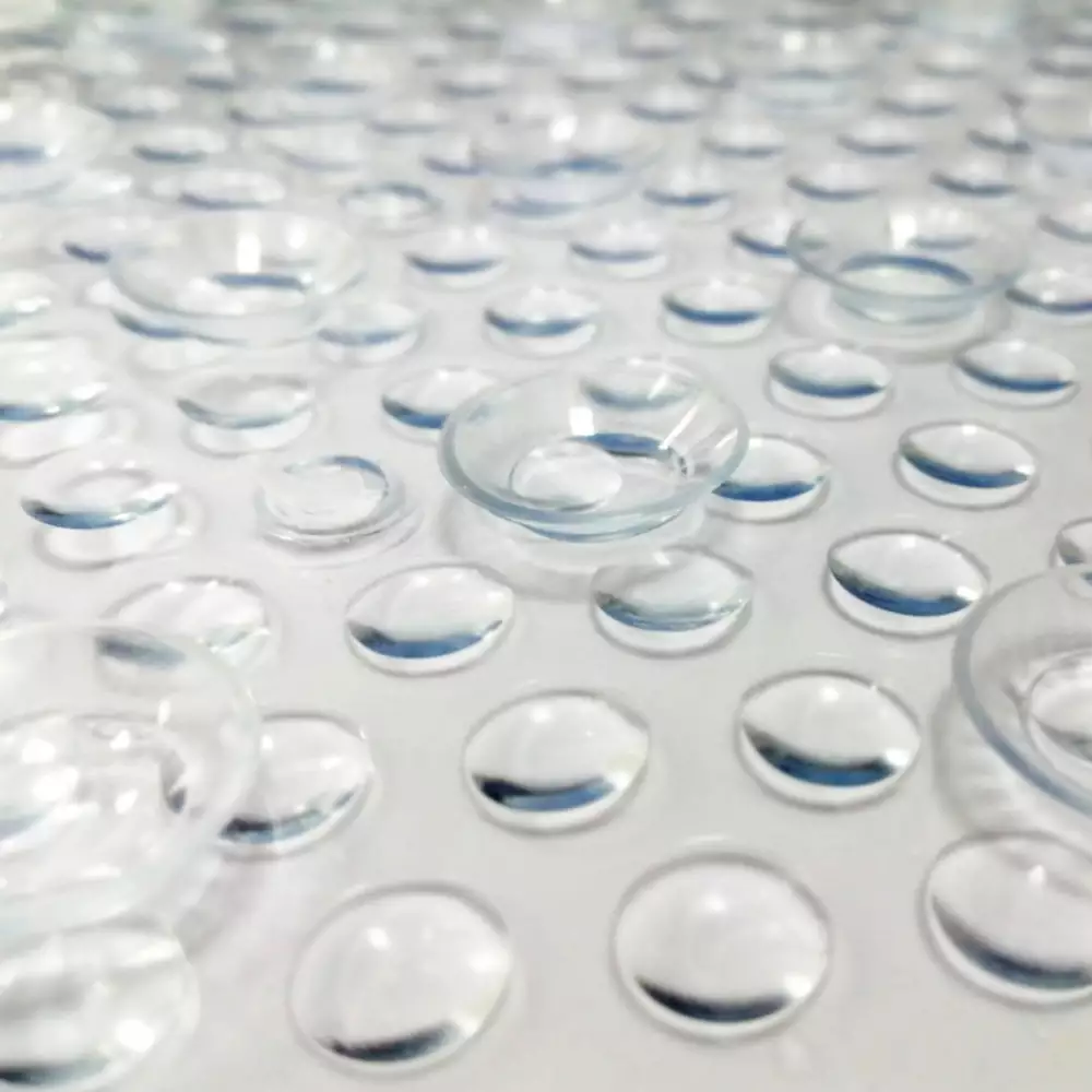 Tapete Expressions Antideslizante Impre 54X54Cm Transparente Pvc