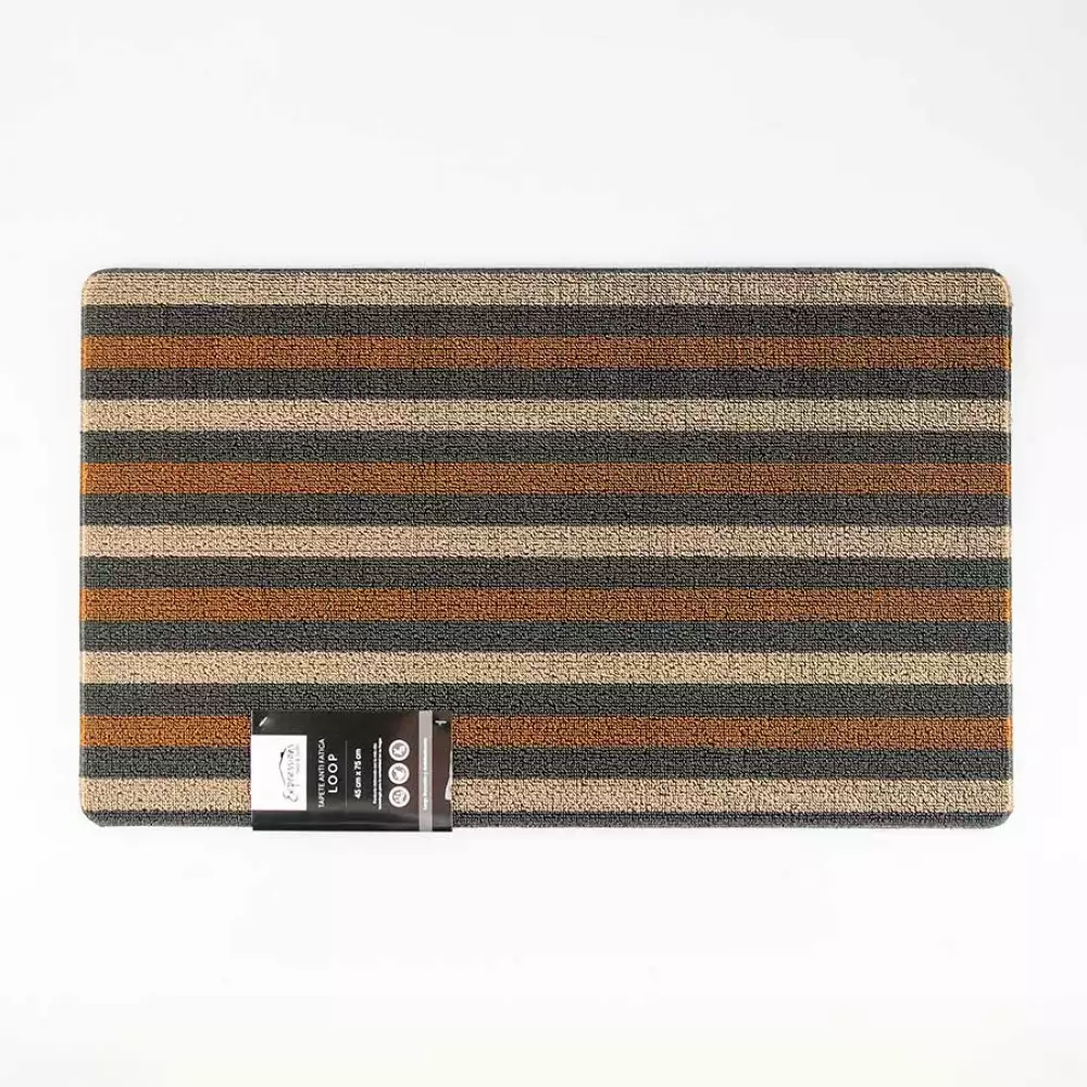 Tapete Expressions Antifatiga Loop 75X45Cm Taupe
