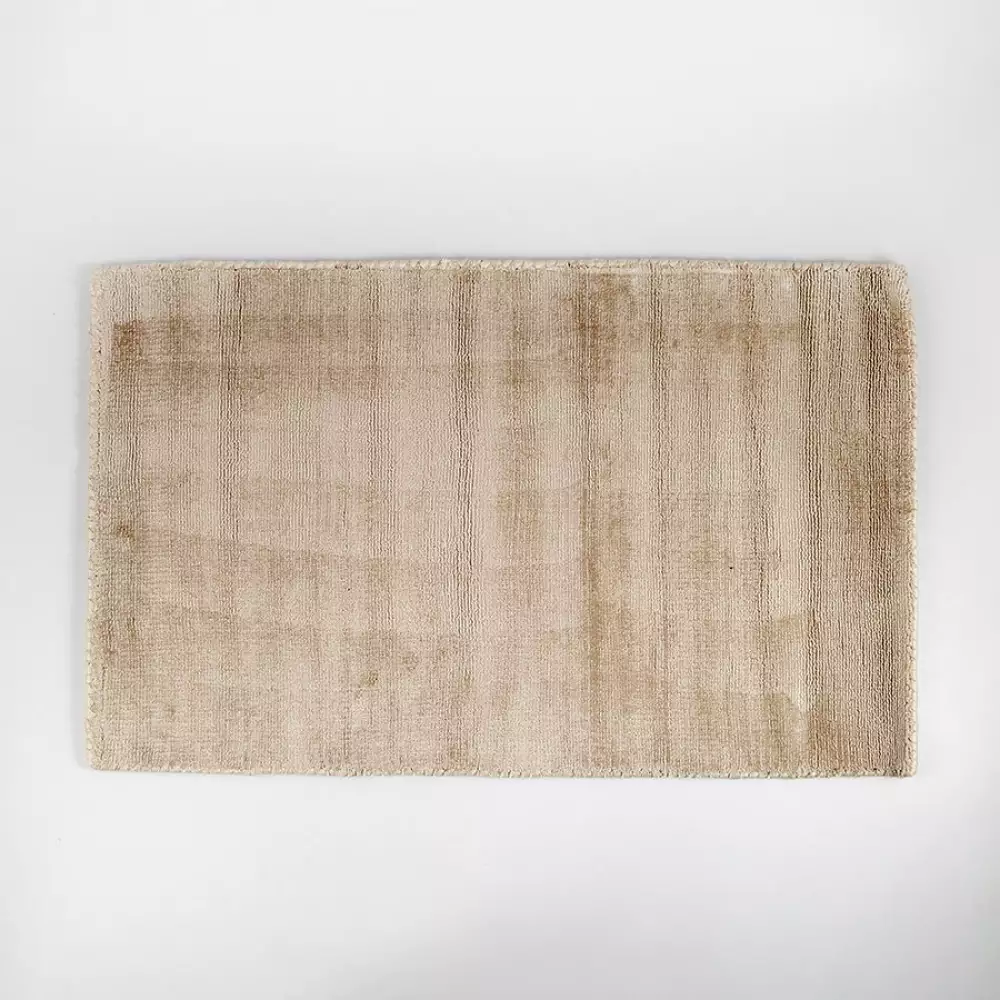 Tapete Expressions Pie De Cama Viscosa 85X55Cm Gris