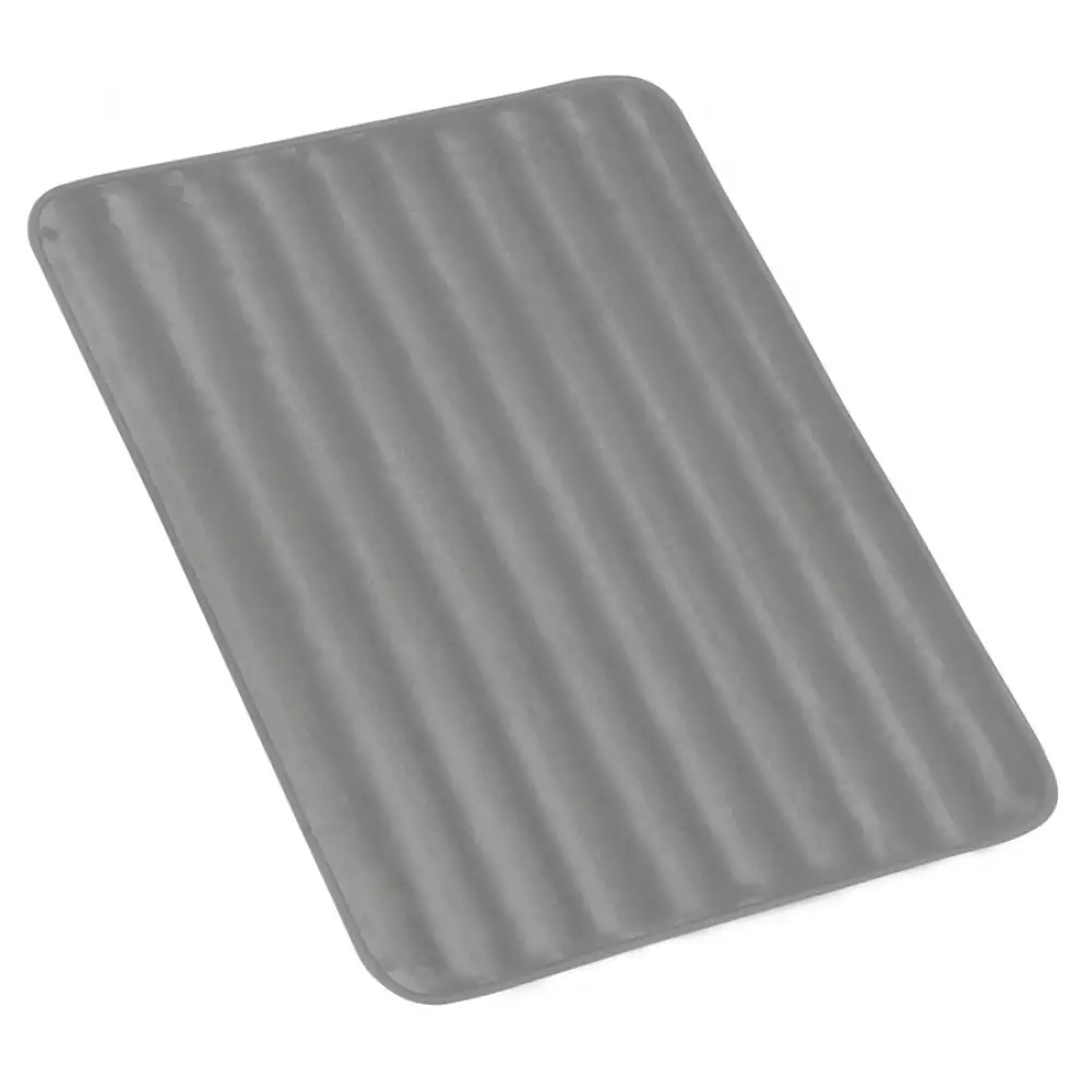 Tapete memory foam 3D stripes collection sky grafito 43cmx61cm