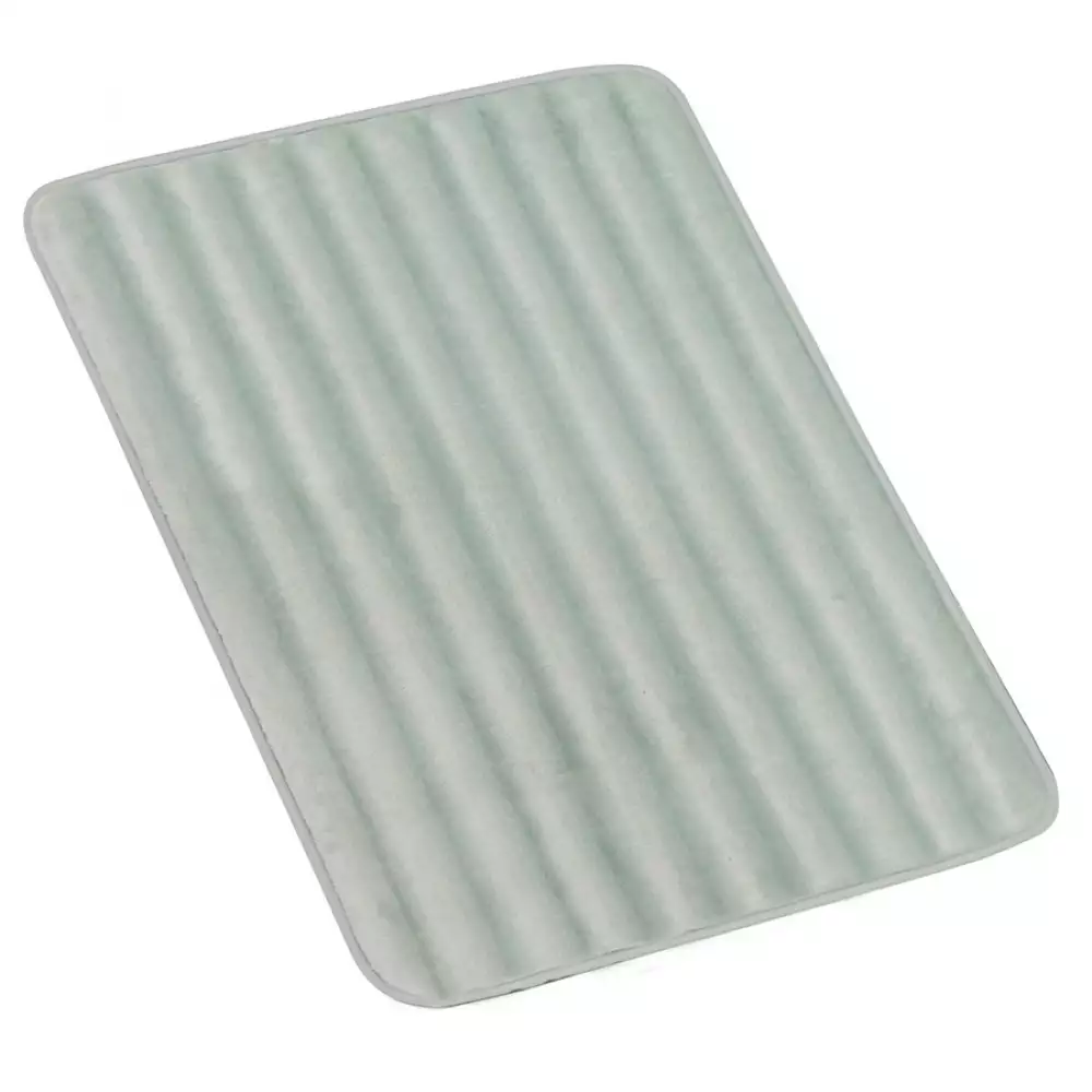 Tapete memory foam 3D stripes collection sky pistachio 43cmx61cm