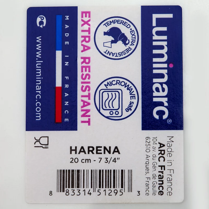 Taza Luminarc Harena 20 Cm-Blanco