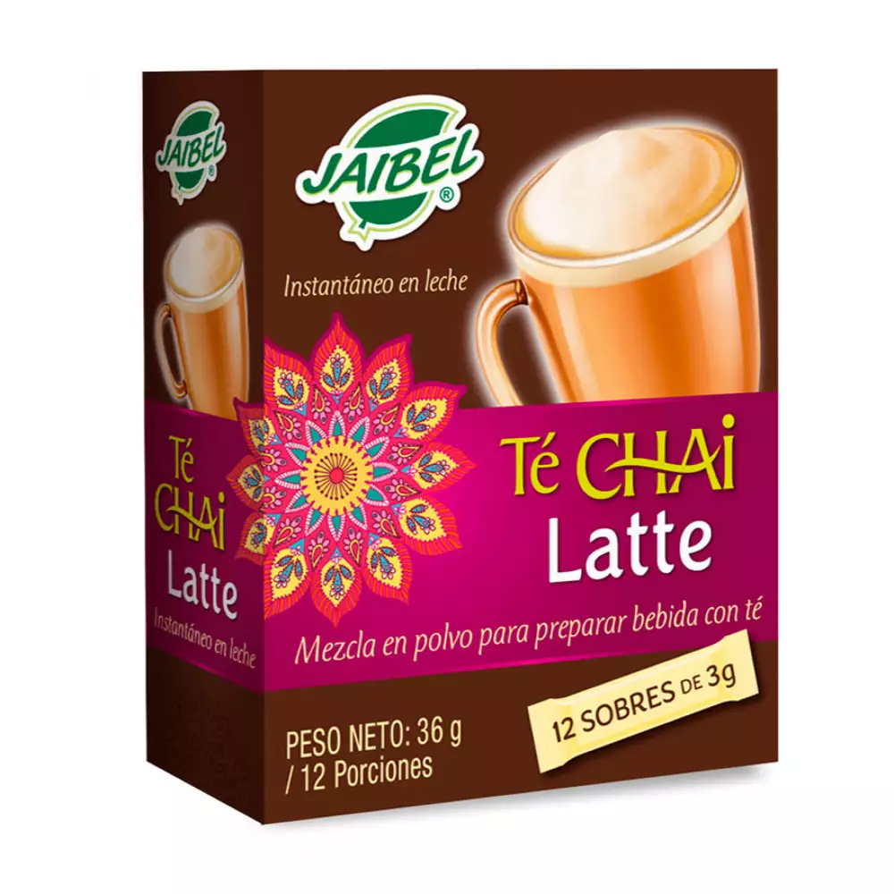 Te Chai Jaibel Latte 36 Gr 12 Ud 19521
