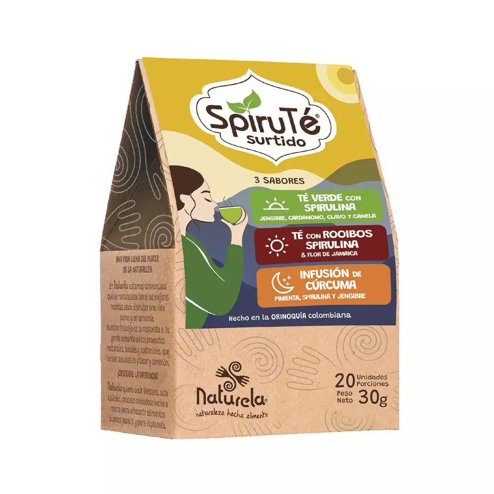 Te Spirute Surtido 30 Gr 20 Ud Pt291