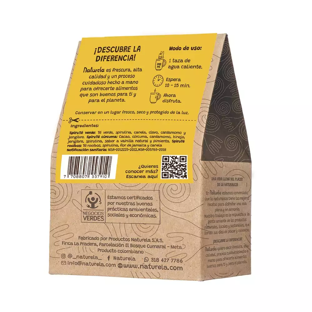 Te Spirute Surtido 30 Gr 20 Ud Pt291