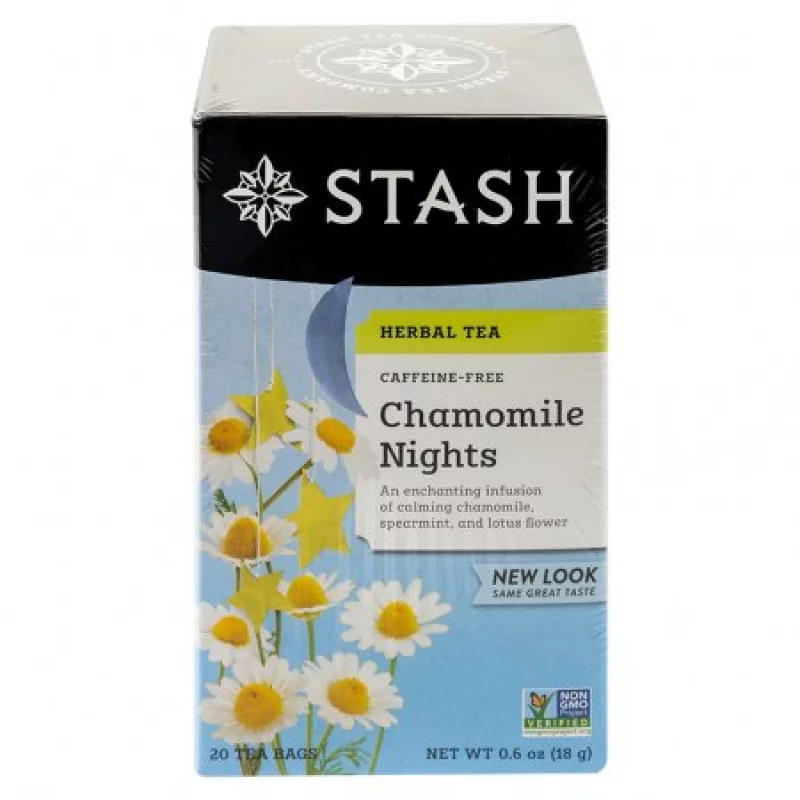 Te Stash 82418 X 38Gr Herbal Chamomile Nights Kosher