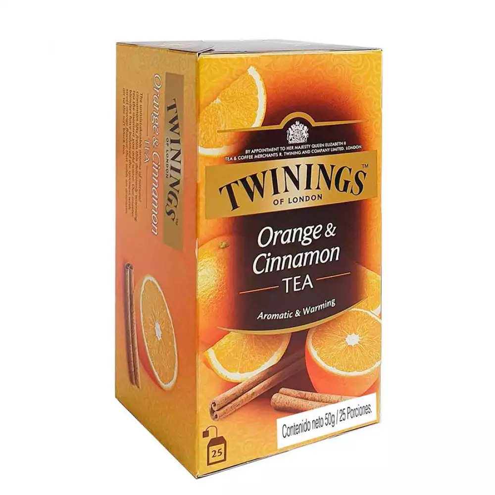 Te Twinings 9094 Digestive Light 15X8X7Cm 50 Gr Naranja 15X8X7