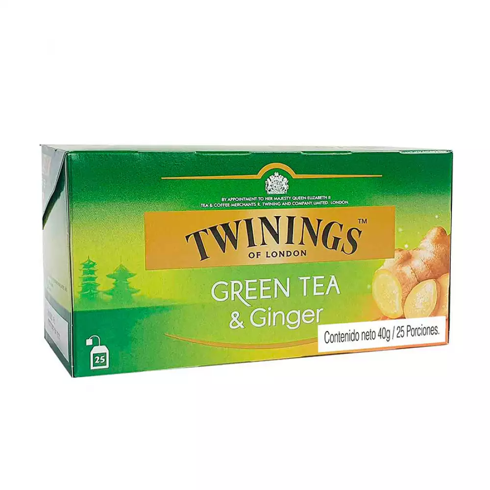 Te Twinings 9165 Verde 15X8X7Cm 40 Gr Limon 15X8X7Cm