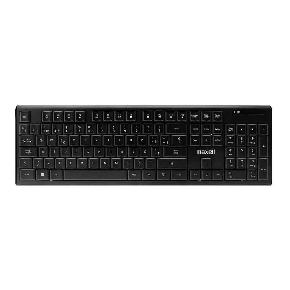 Teclado Maxell Inalambrico Slim 347110