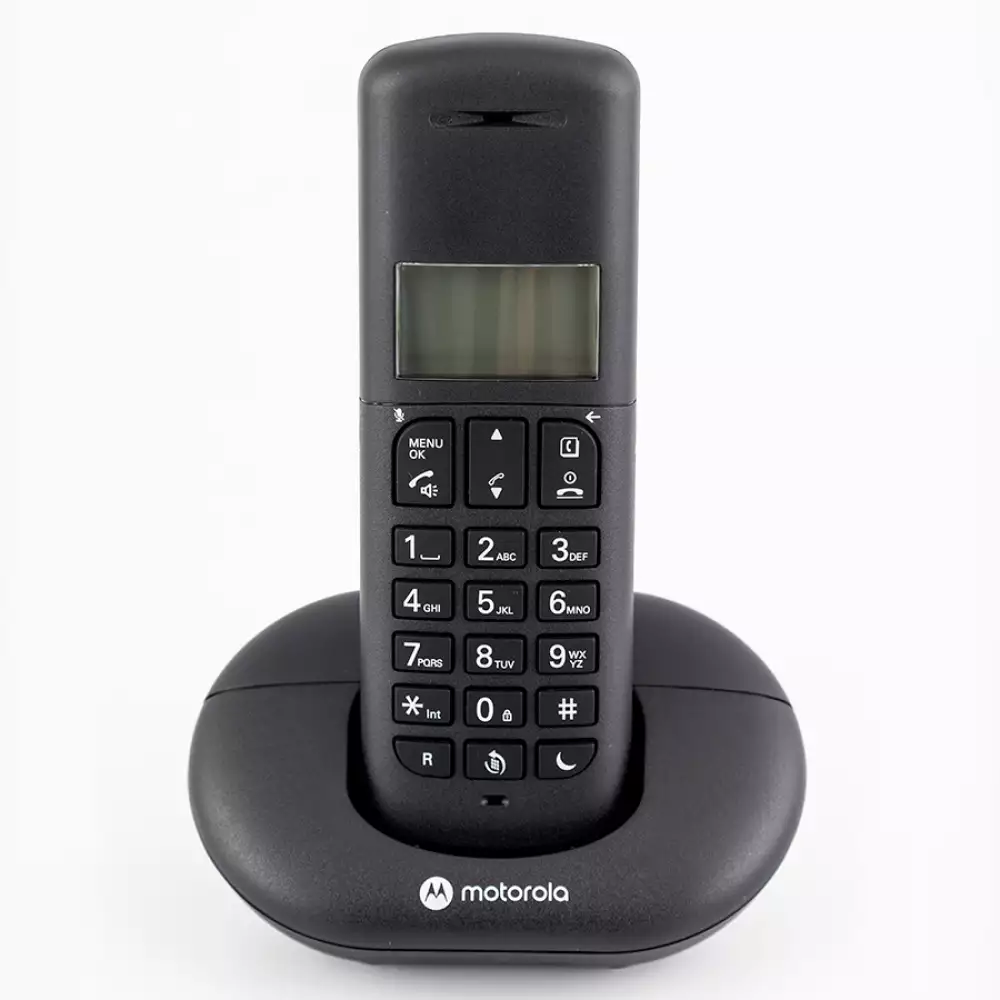Teléfonos inalámbricos 6, Negro/Plateado