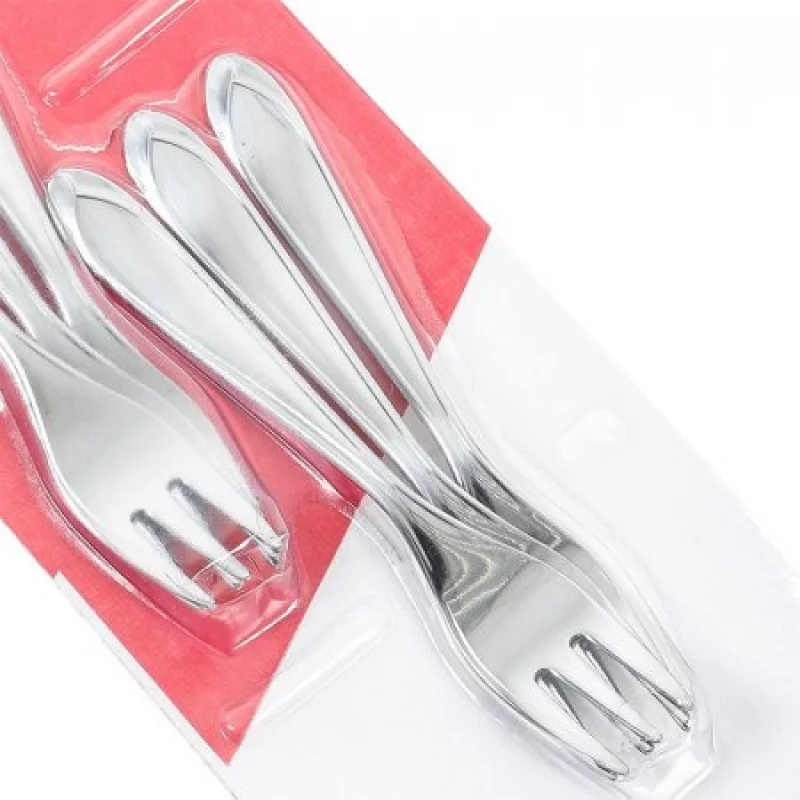 Tenedor Tramontina 66906141 6Pz Aurora Para Postre En Acero Inoxid