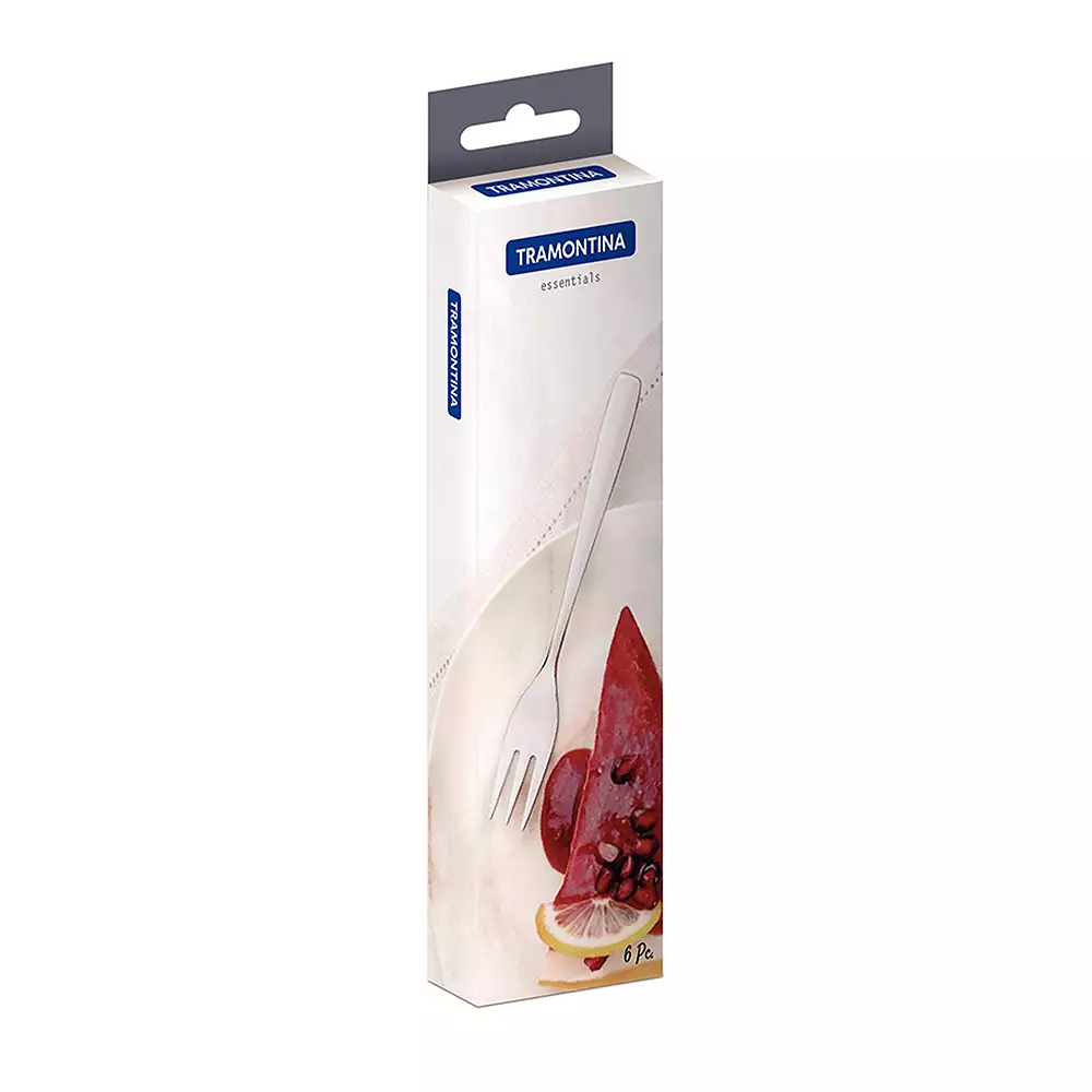 Tenedores Tramontina Essentials 14Cm Plateado 6 Ud Acero Inoxid