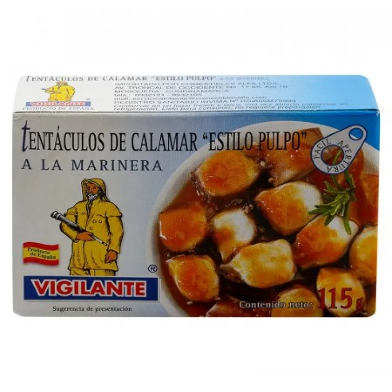 Tentaculos Calamar Vigilante 115 Gr 020340209