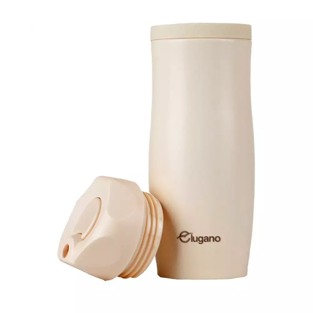 Termo Lugano Ss Crema 360 Ml Acero Inoxidable Hv102-Q40