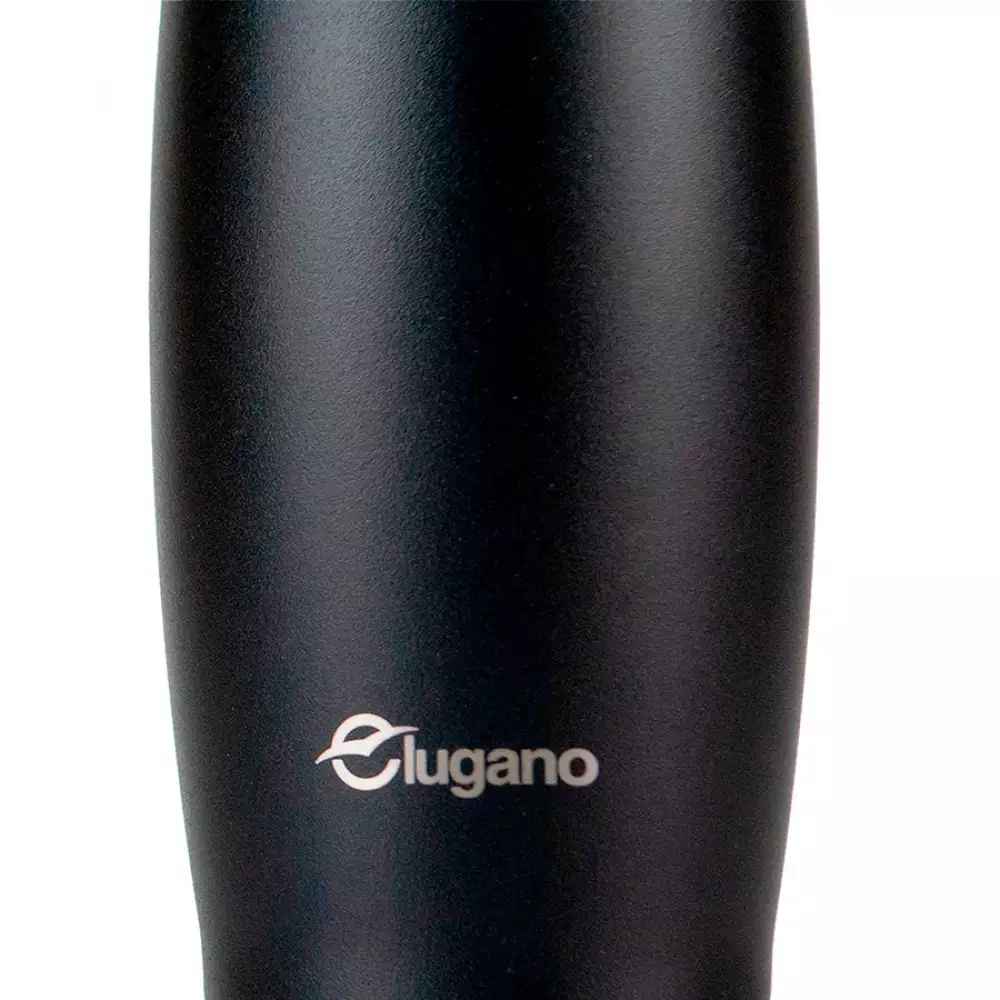 Termo Lugano Ss Negro 360 Ml Acero Inoxidable Hv102-Q40