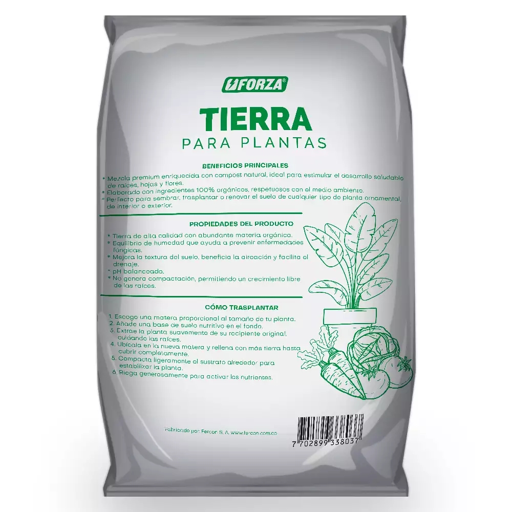 Tierra Mejorada Fercon 5 Kg