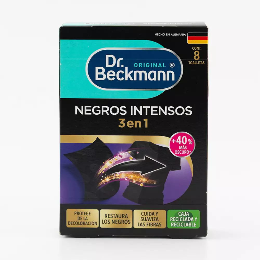 Tinte Dr. Beckmann 48418 Negros Intensos 11X17X3Cm 1 42 Gr 11X1