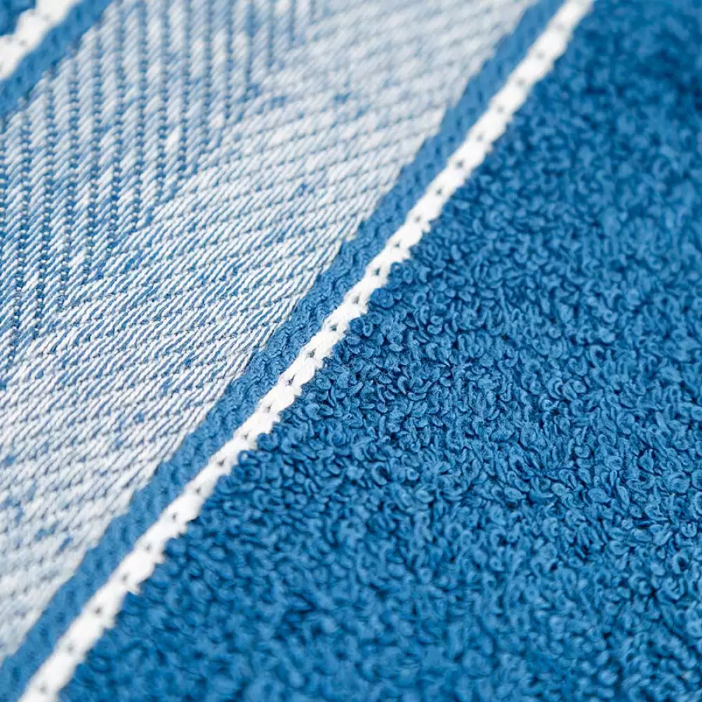 Toalla Cannon Benny 70X140Cm 40X70Cm Azul 500 Gr 2 Ud Algodon