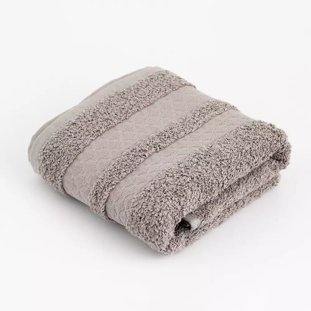 Toalla Cannon Manos Ines 50X70Cm Gris 500 Gr Algodon