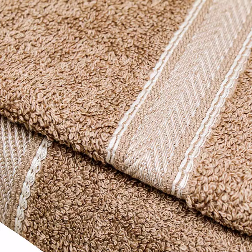 Toalla Cannon Set Beny 70X140Cm Beige 500 Gr 2 Ud Algodon Setx2Ma