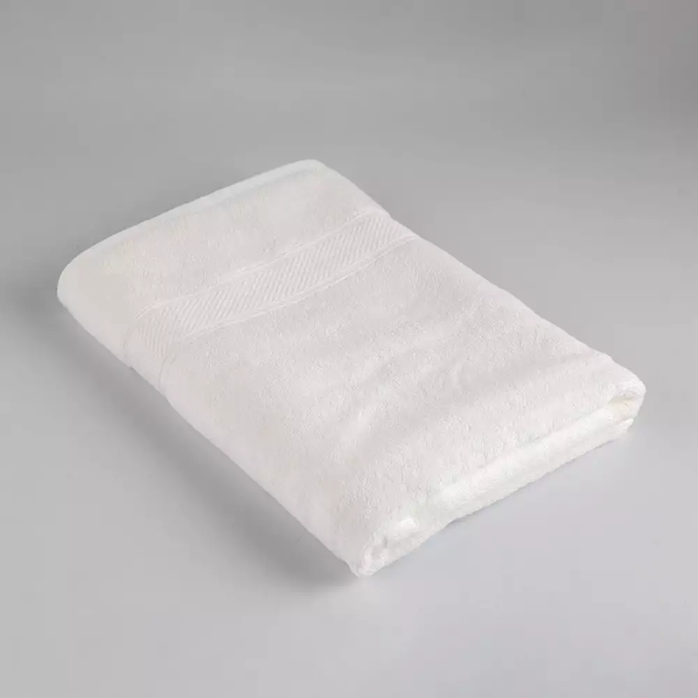 Toalla De Cuerpo Expressions Infinity 132X70Cm Blanco 400 Gr 100%