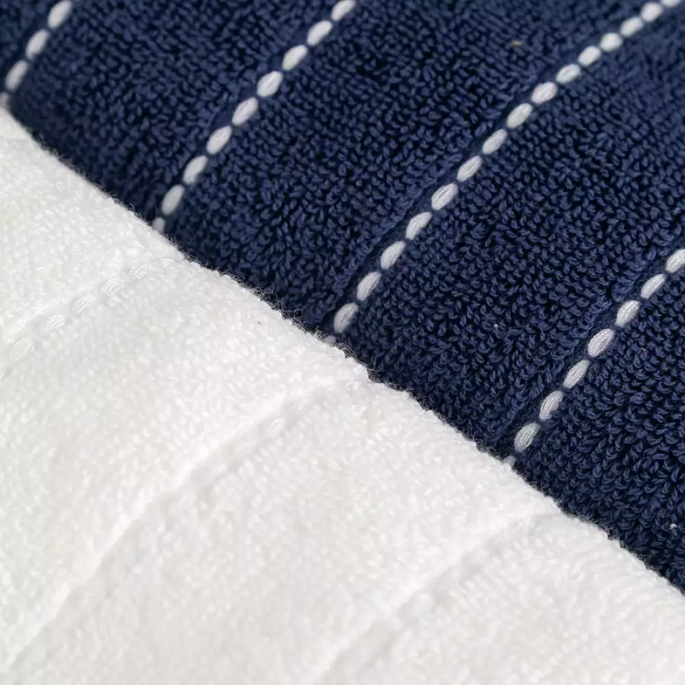 Toalla Expressions Set Magestic 70X140Cm Azul Oscuro 600 Gr 2 Ud