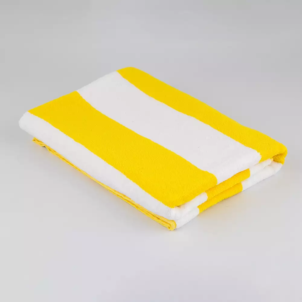 Toalla Playa Expressions 80X150 Amarillo Algodon