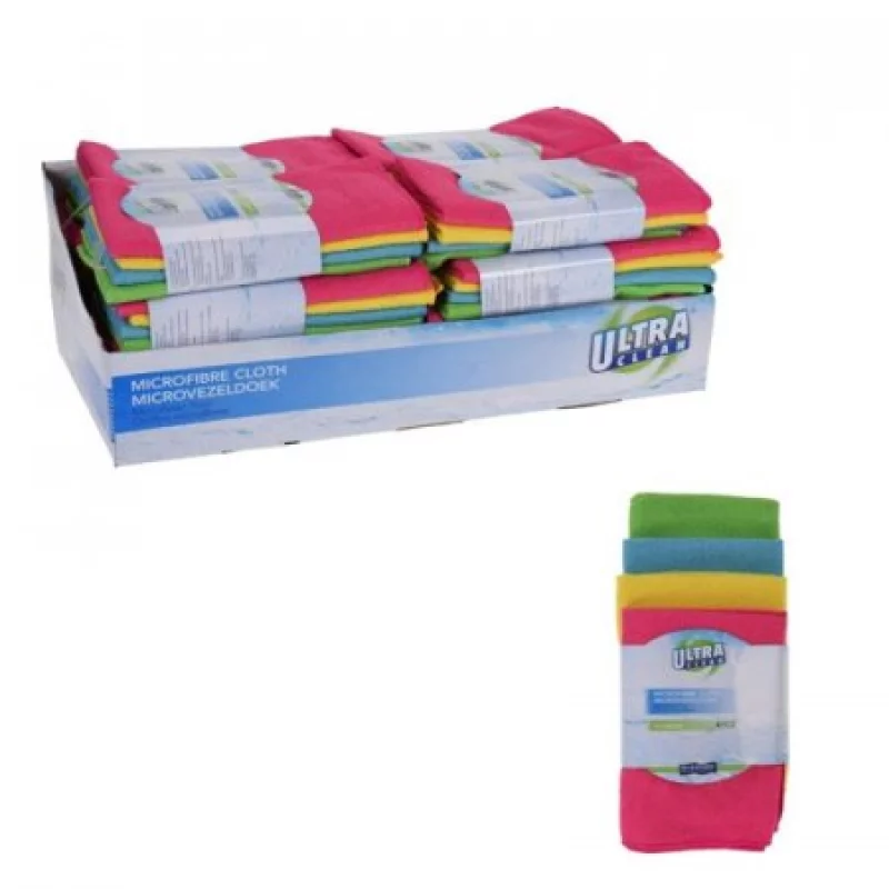 Toallas Ultraclean Wk1700130 Para Cocina Setx4 41X48Cm Microfibra