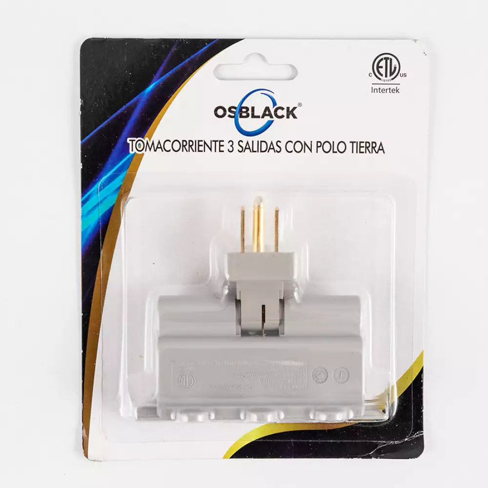 Toma Corriente Osblack Polo A Tierra U681 Equalizable