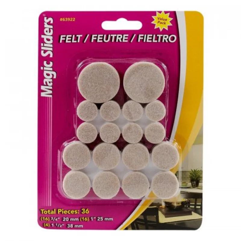 Tope Magic Slider 63922 Gris Deferentes Tamanos Redondo X36 Unidad