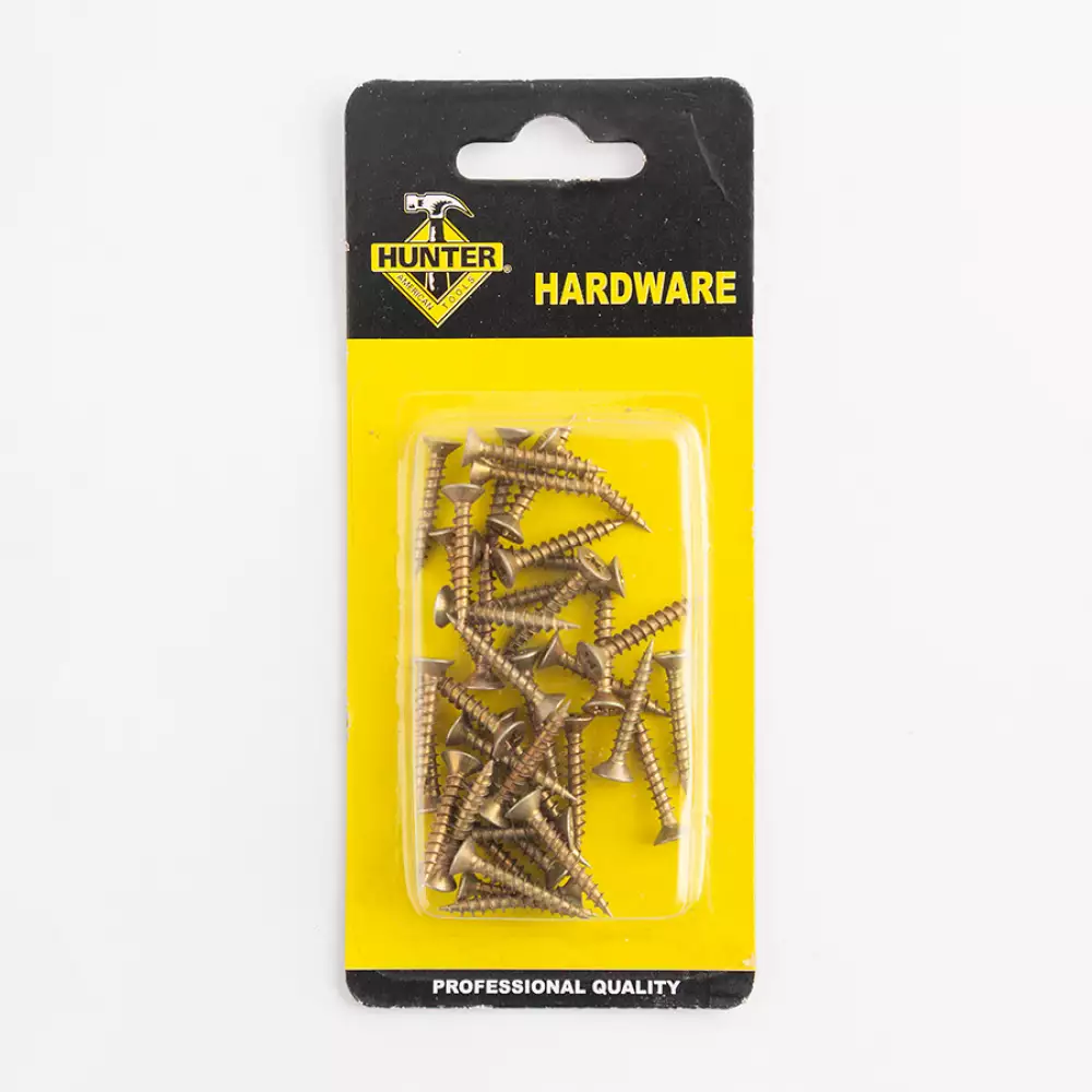 Tornillo Hunter F-1590 Para Madera 3X20 40 Piezas