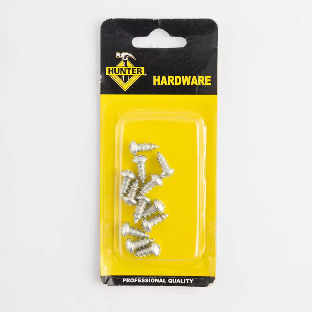 Tornillo Hunter F-1641 Sheet Metal 5X12 12 Piezas