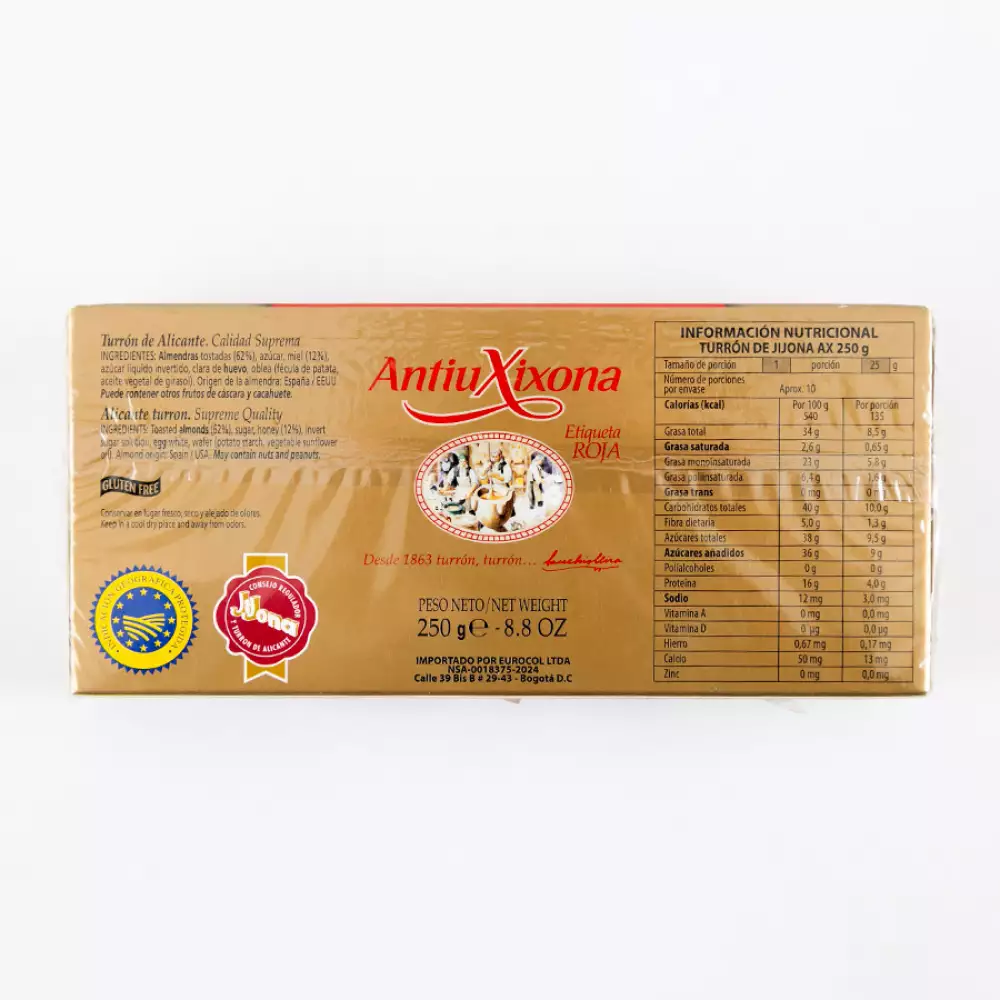 Turron Espanol Antiu Xixona 2Do 30 Dcto 250 Gr 8