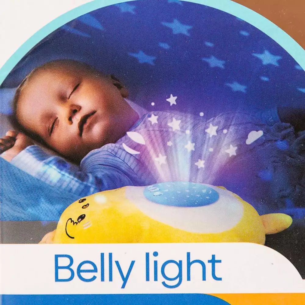 Unicornio Maypa Proyector Luz Y Soni 25X13Cm Rosado Plastico