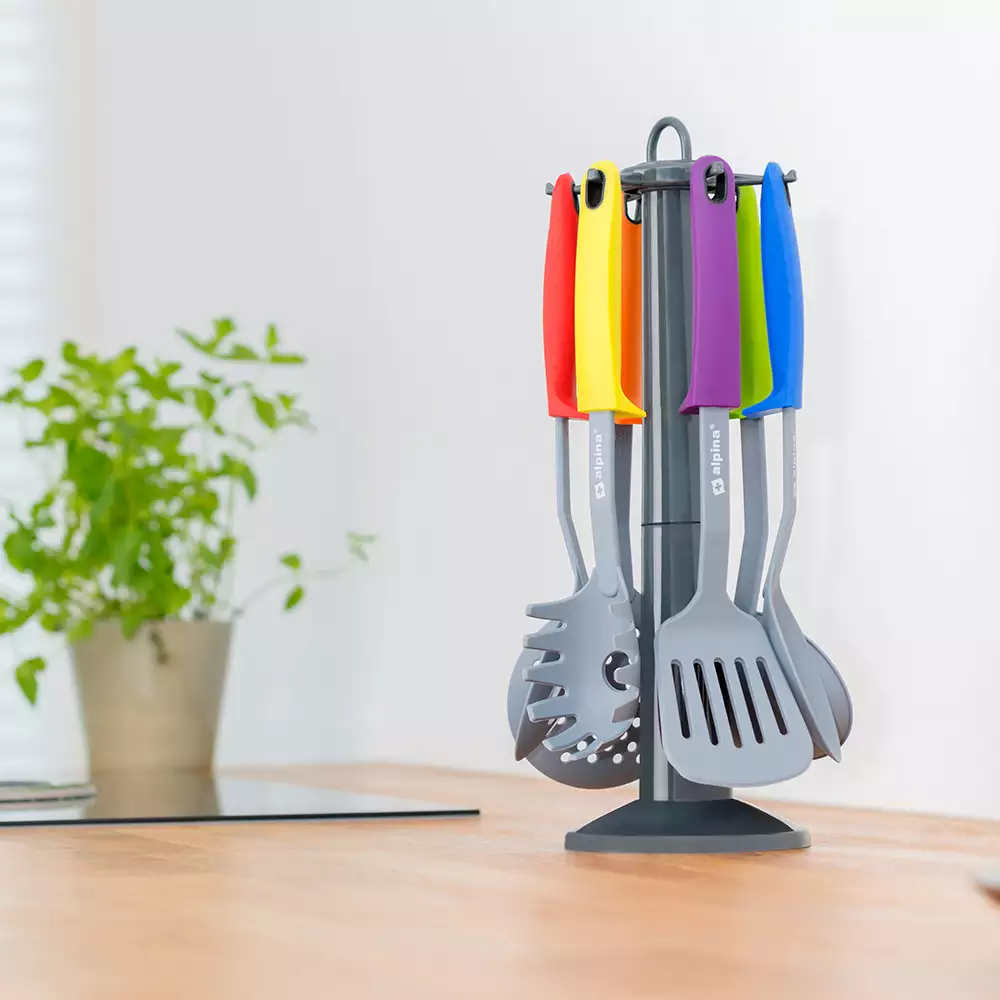 Utensilios Alpina 385Mm Multicolor 7 Ud Nylon 871125222709