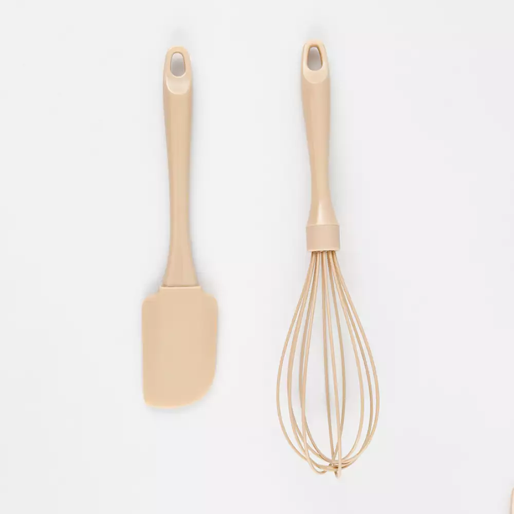 Utensilios Expressions SetX2 Silicona beige
