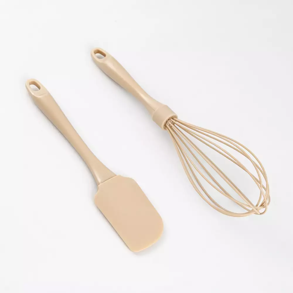 Utensilios Expressions SetX2 Silicona beige