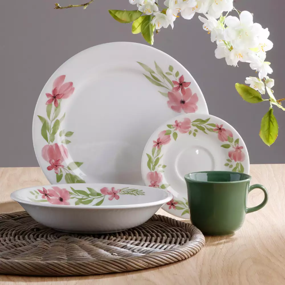 Vajilla Corona Danna Multicolor 16 Pz Ceramica Vl193F040116