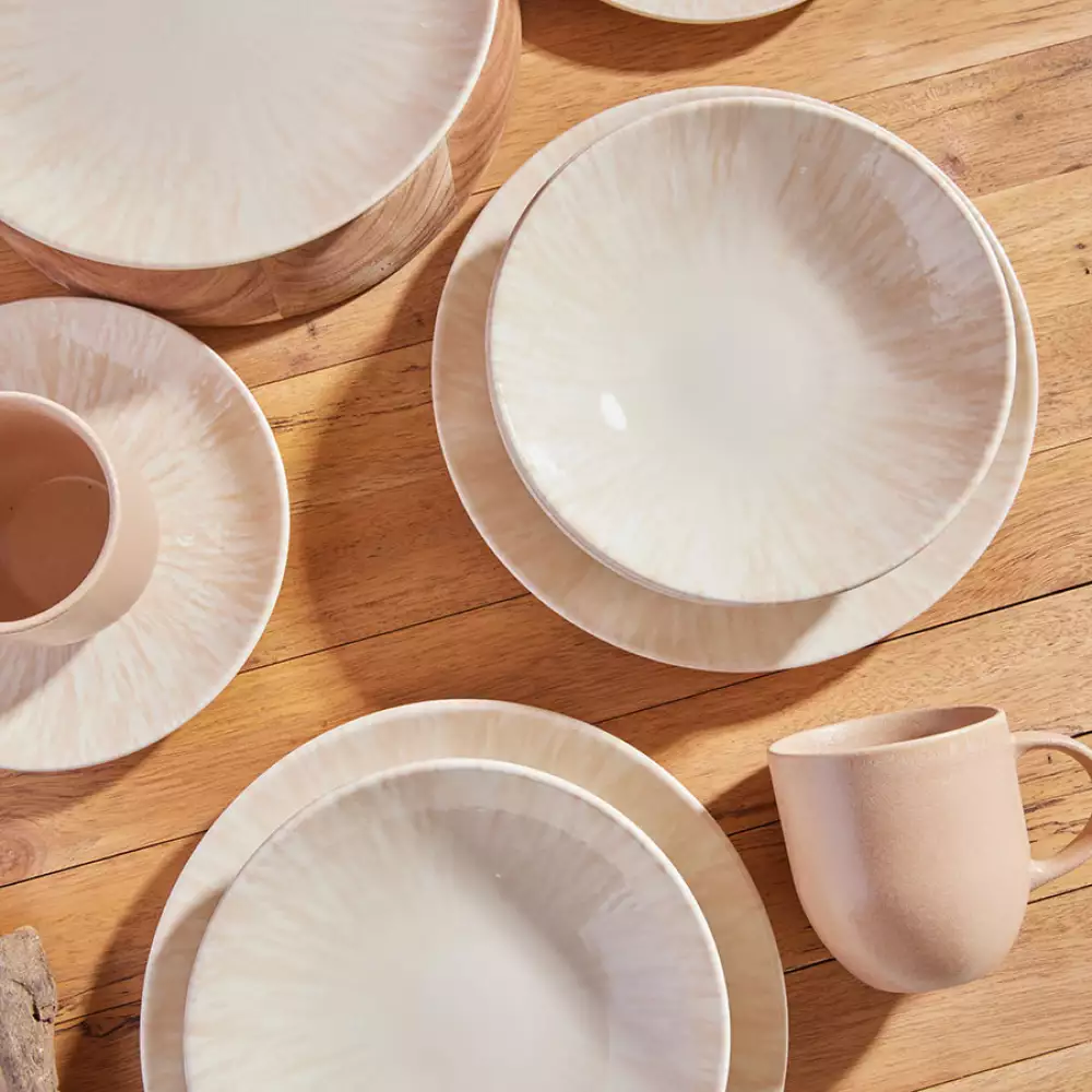 Vajilla Corona Nyssa Multicolor 16 Pz Ceramica Vl193J040116