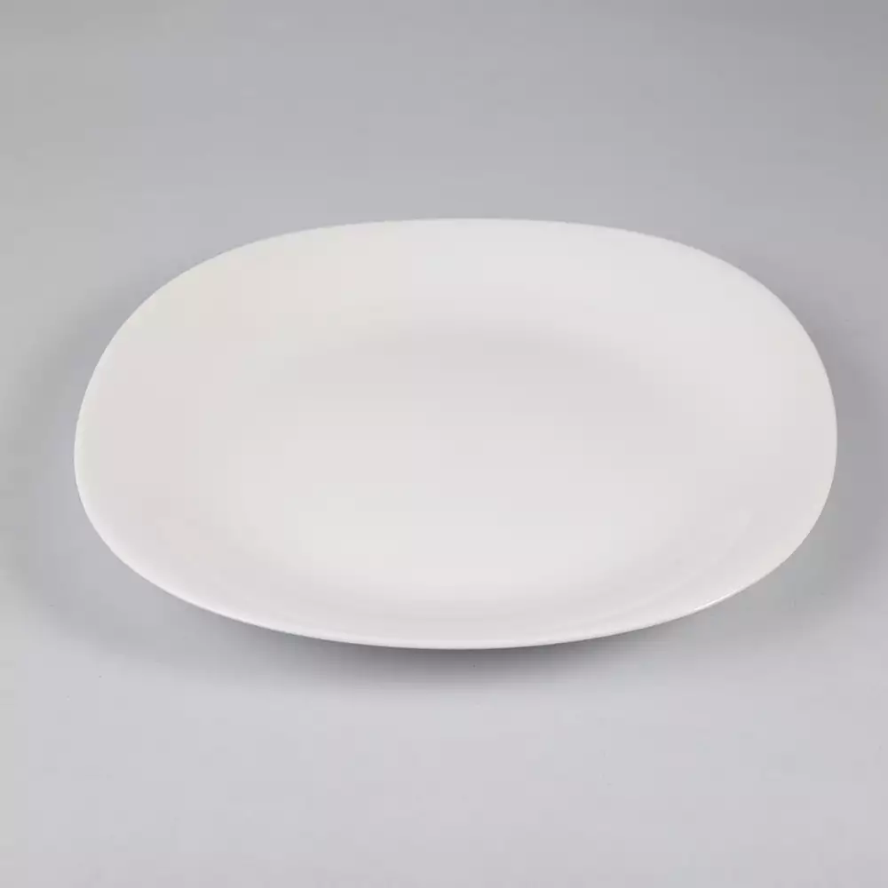 Vajilla Expressions Semi Cuadrada Blanco 20 Pz Vidrio Opal NF20-0T WHITE