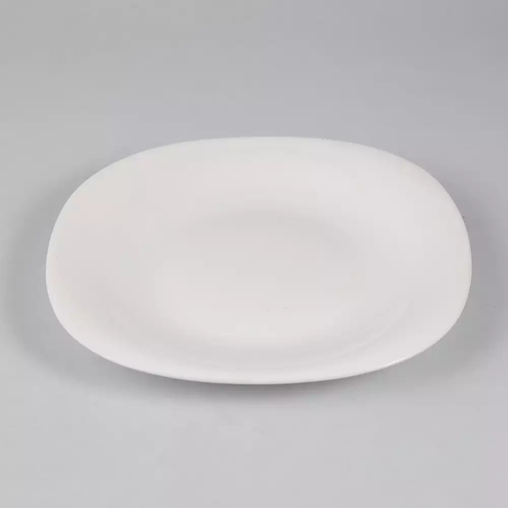 Vajilla Expressions Semi Cuadrada Blanco 20 Pz Vidrio Opal NF20-0T WHITE