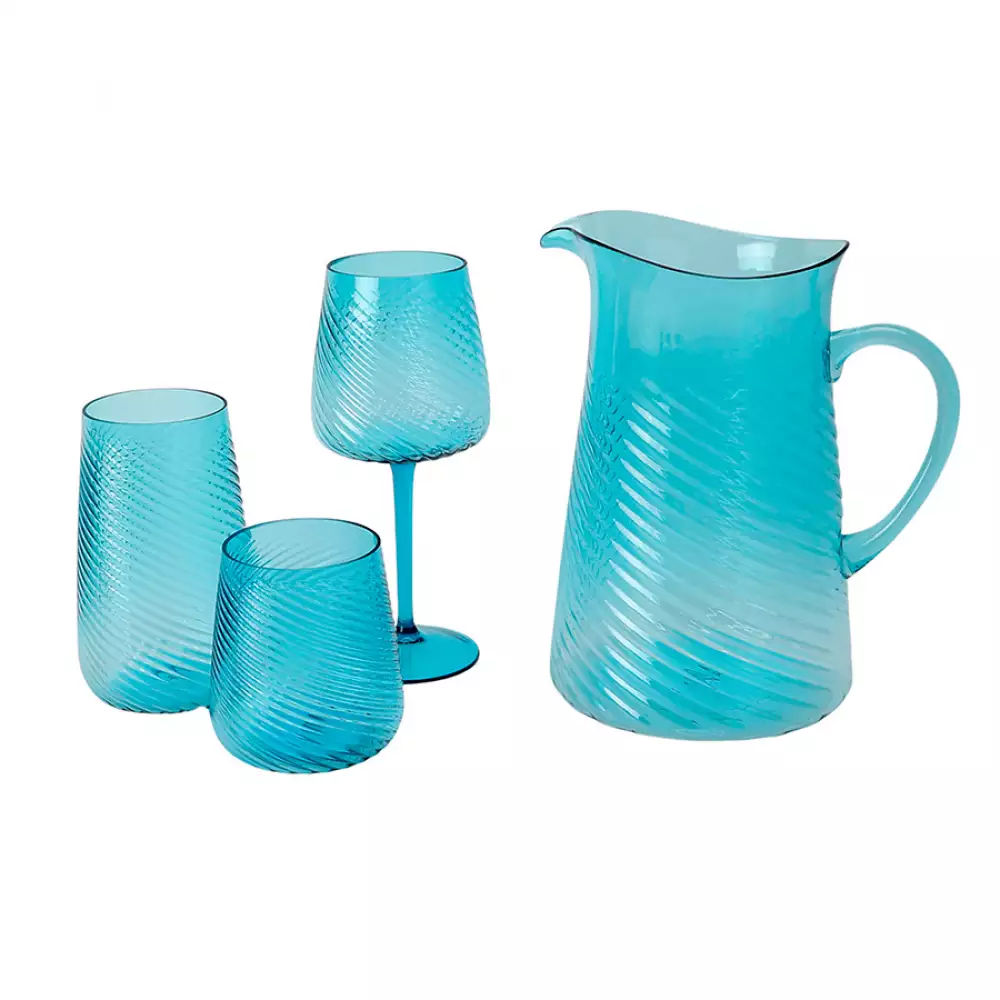 Vaso Expressions Azul 22 Oz Acrilico Bbs338