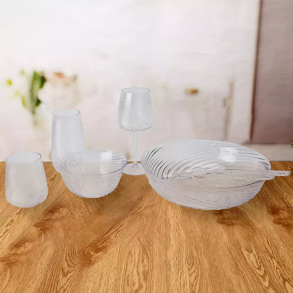 Vaso Expressions Transparente 17 Oz Acrilico Bbs318