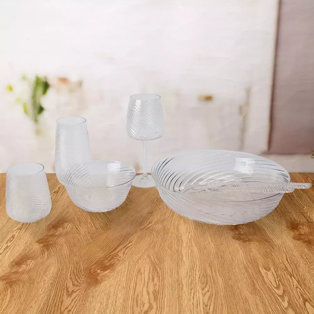 Vaso Expressions Transparente 22 Oz Acrilico Bbs338