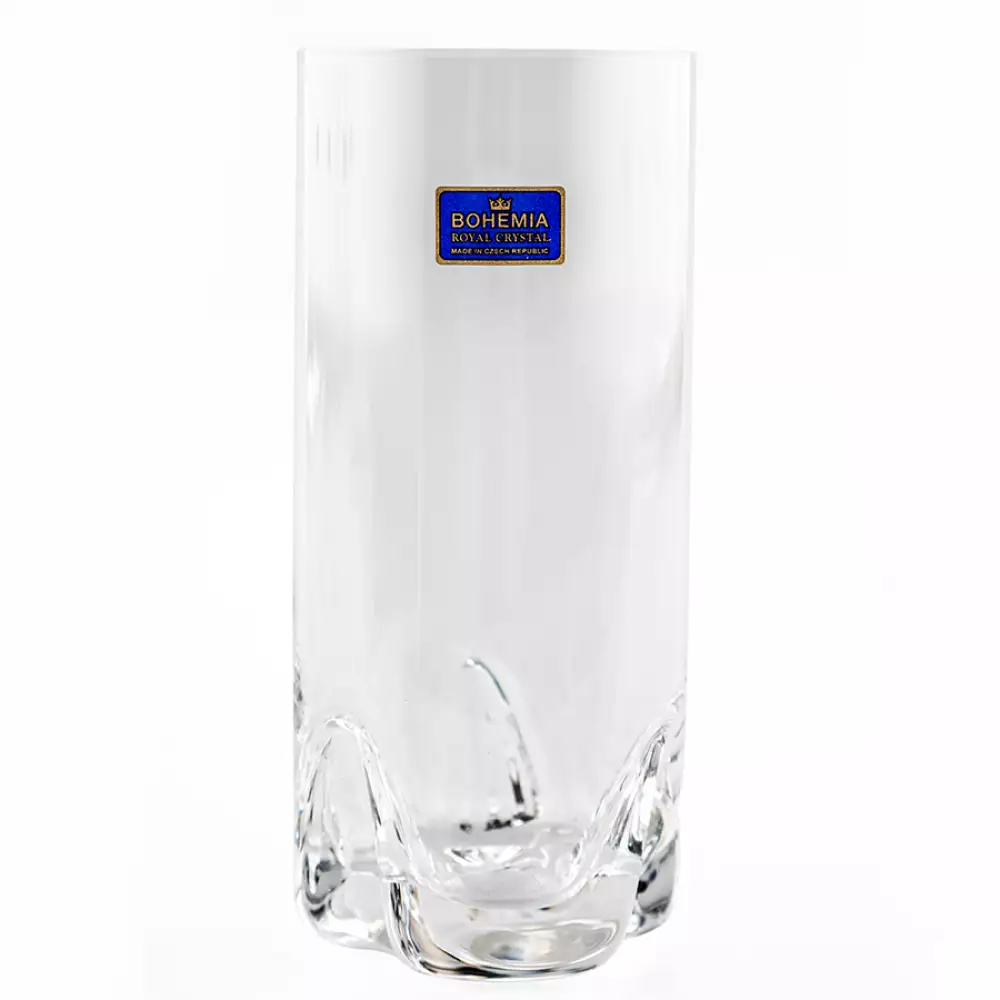 vaso largo bohemia trio setx6 470ml en cristal 25089