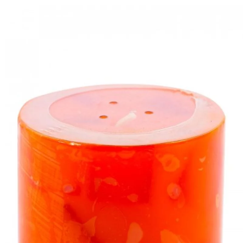 Vela Decorativa Mandarina Pomelo  Iluminata P33Cmp-Naranja